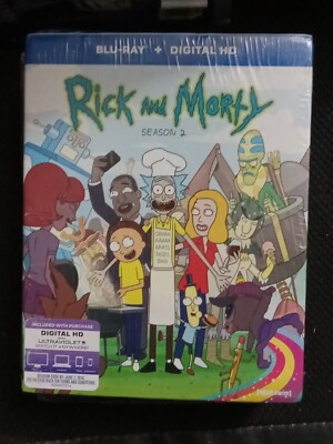 Rick and Morty: Season (Blu Ray Expired Digital 2015 Adult Swim