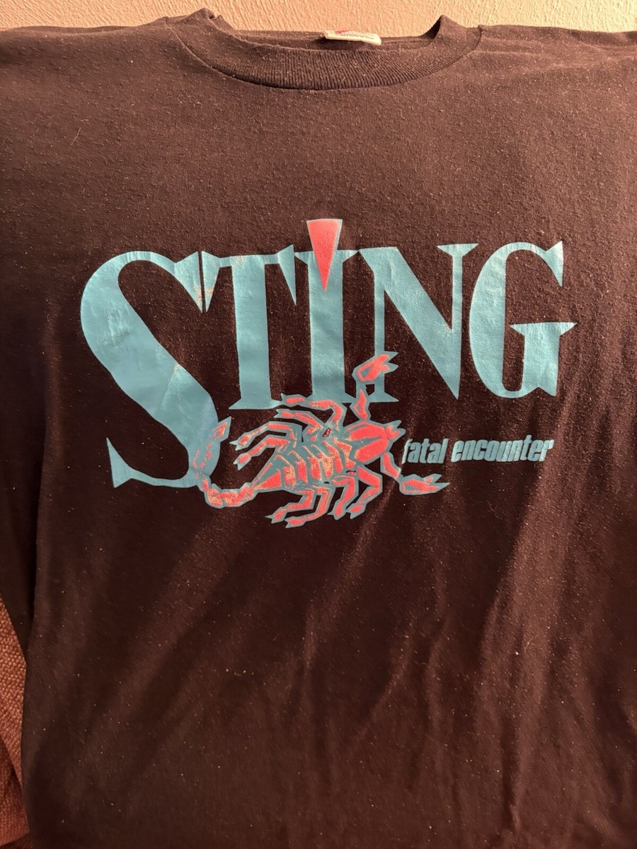 ペガサスEXA　90s WCW STING vintage Tシャツ 希少 Vintage STING WCW T Shirt Original 90's WWF NWA AEW WWE Surfer