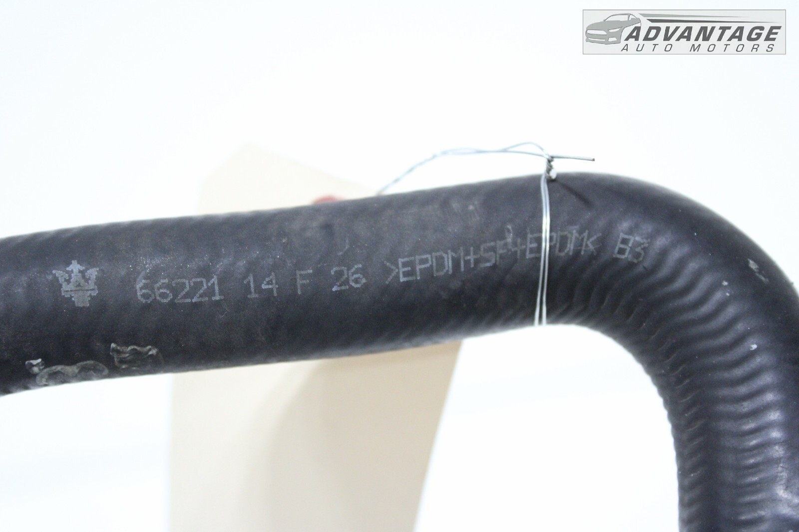 2014-2020 MASERATI GHIBLI FRONT LEFT ENGINE RADIATOR WATER COOLANT HOSE TUBE OEM