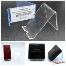 3x Etuiständer, Ordenständer für Stücke im geschlossenem Etui wie EK1 VWA KVK1 