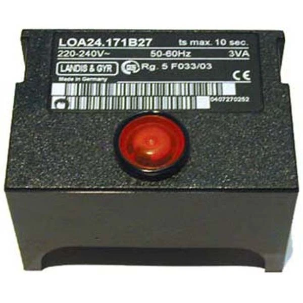 LOA24.171B27 APPARECCHIATURA SIEMENS LANDIS & GYR x BRUCIATORI A GASOLIO