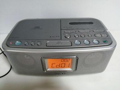 SONY CFD-E500TV CD Cassette-Corder Silver Color 2099033 | eBay
