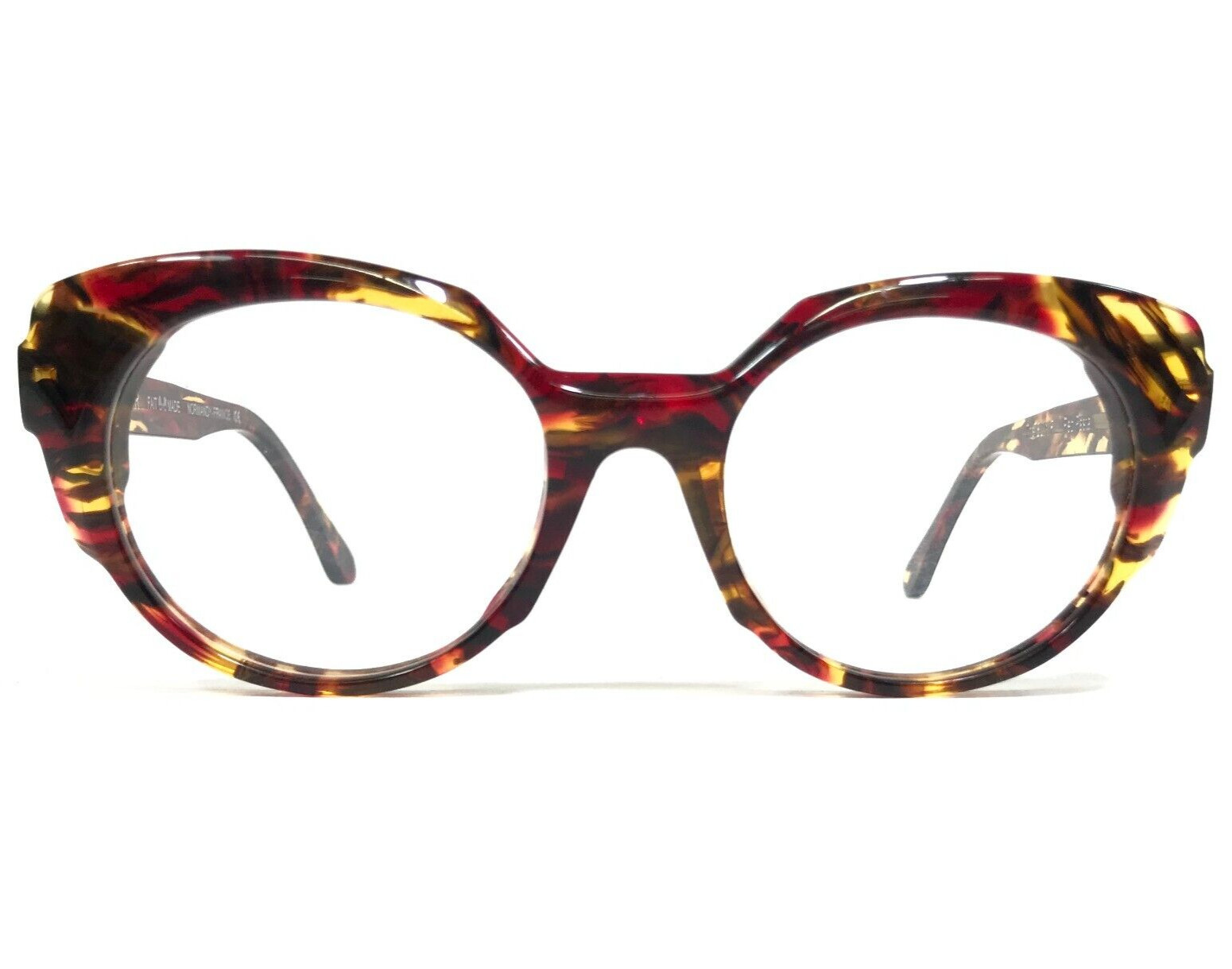 Оправа для очков Struktur ELIXIR Красная Паста Коричневая Черепаха Круглая 50-19-142