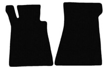 Schwarz Fußmatten, Teppiche VORNE für Mercedes SL R107 cabrio 1971-1989 14xRand