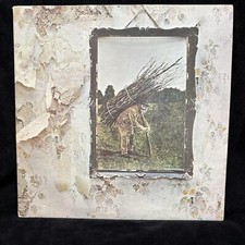 LED ZEPPELIN - Led Zeppelin IV - ATLANTIC SD 7208 - ST LP PRESSWELL, gate, inner