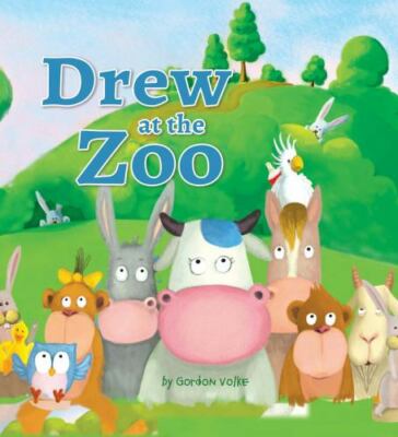 Drew At The Zoo - A Rhyming Animal- 9781949679922, Gordon Volke, board book, new
