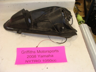 2008 YAMAHA NITRO 8GL console dash trim cover 8gl-7712-000 visor plug heat