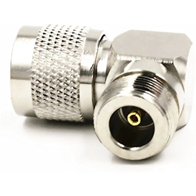 1 x New UHF PL-259 Male to N Female Right Angle RF Adapter Connector quick ship - Image 1 of 1