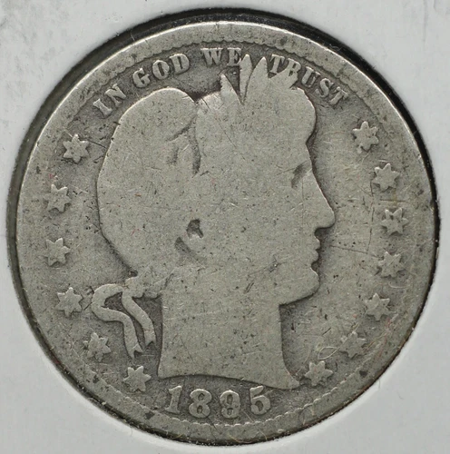 1895-O BARBER QUARTER 25C (P0116)
