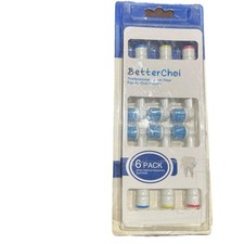 6 pack electric toothbrush replacement brush heads