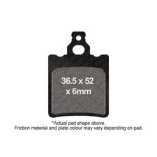 EBC Motorcycle Brake Pads DMX Front Left Malanca 125 Mark Enduro 1985