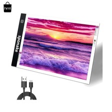 LED Light Pad for Diamond Painting Kits Art Light Board with Adjustable Brigh...