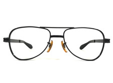 Vintage Tart Optical Small Eyeglasses Frames Skipper Black Aviators 48-20-125