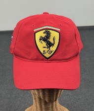 Vintage Ferrari F1 Hat 2002 United States Grand Prix Schumacher Era Red Cap Rare