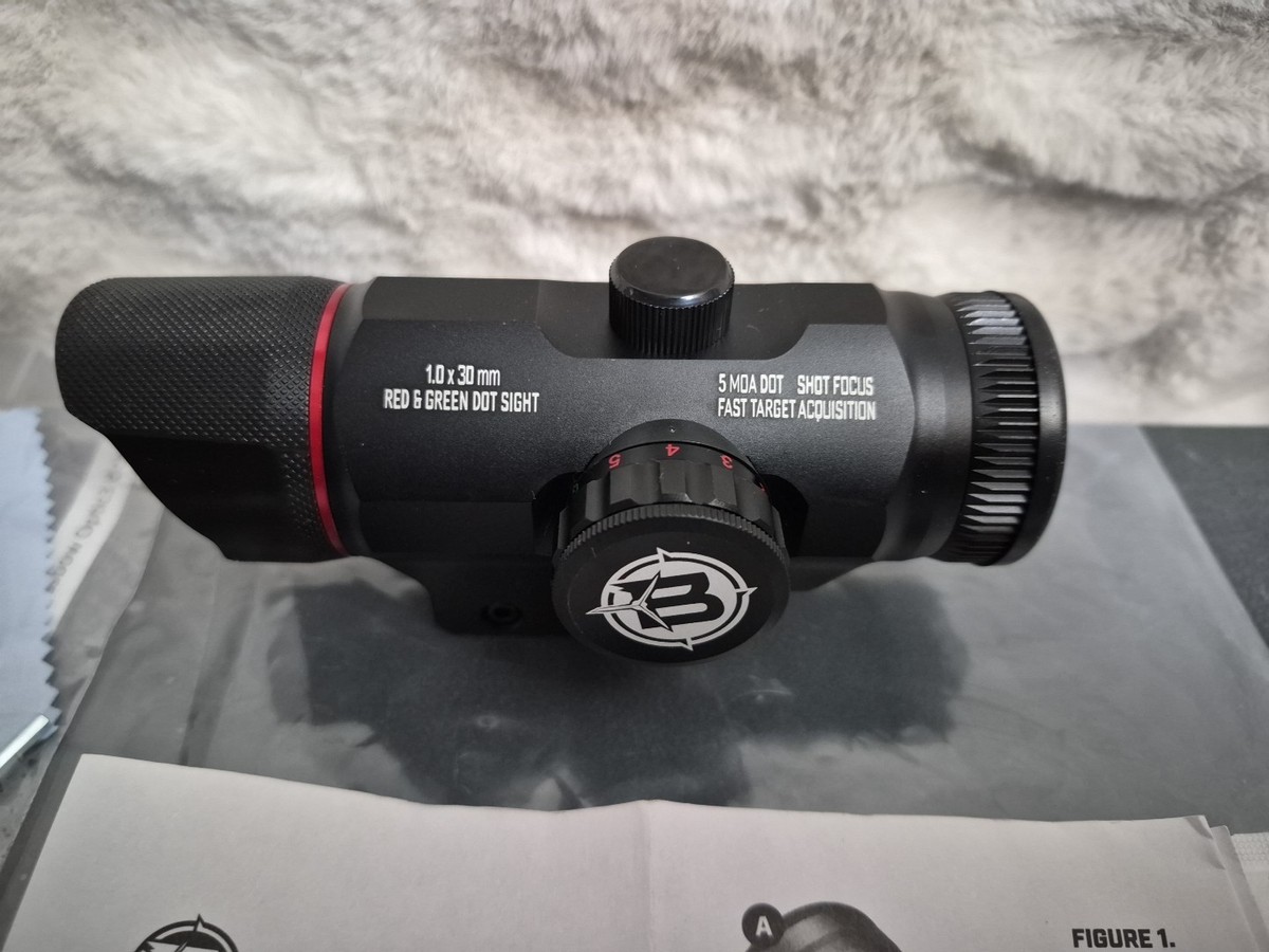 Barnett 1 X 30mm Premium Red / Green 3 Dot Crossbow Scope | eBay