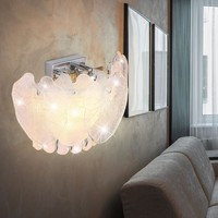 Wandleuchte Wandlampe Schlafzimmerlampe Chrom K5-Kristalle Biglight