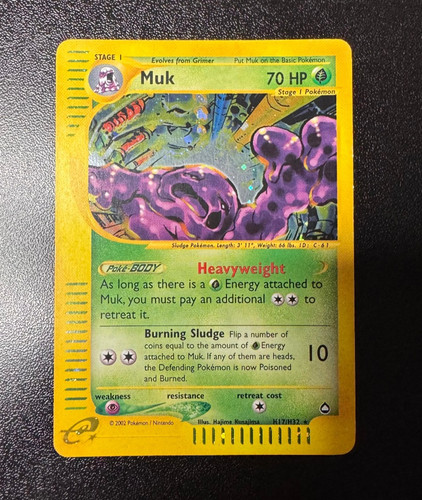 Muk - H17/H32 - Aquapolis - Holo RARE