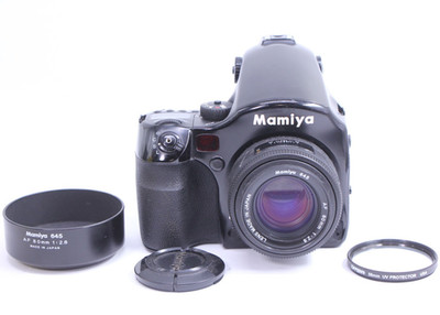 Mamiya 645AFDII 645AFD II Medium Format Film Camera AF 80mm f2.8 Lens US Seller