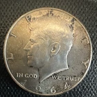 1964 Kennedy Half Dollar 50C Business Strike Philadelphia Silver 0.9 KM#202