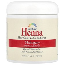 Henna, Hair Color  Conditioner, Mahogany Medium Auburn , 4 oz 113 g 