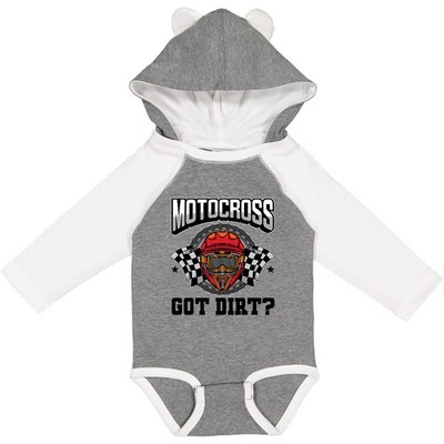 Inktastic Motocross Dirt Biking Got Dirt Long Sleeve Creeper Bike Race Offroad