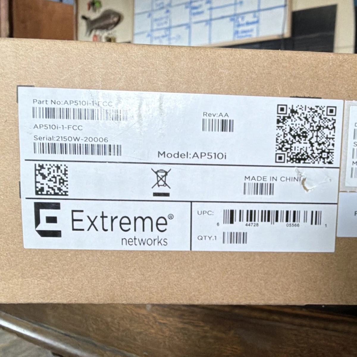 WIFI EXTREME NETWORKS AP-7632I Wave 2 Indoor Access Point 802.11ac 867 Mbps