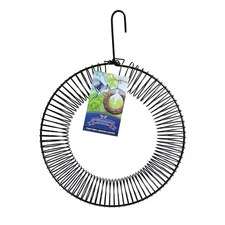 Armstrong Wild Bird Food Metal Circular Peanut Coil Feeder, 12.5in