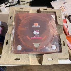 Sega Dreamcast Hello Kitty Pink HKT-3000 BEAUTIFUL BOX FOR COLLECTION Japan New