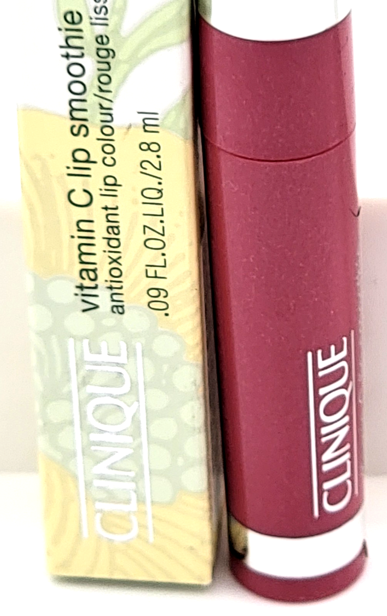 Clinique Vitamin C Lip Smoothie Shade 06 Pink Me Up Full Size New Box | eBay