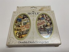 Sealed Vtg Hoyle Double Deck Bridge Set Playing Cards Movie Posters 