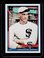 2026 Topps Shoeless Joe Jackson 1991 Topps Baseball 35th Anniversary BS52