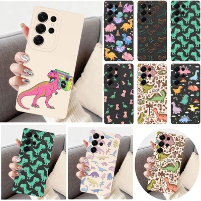 For Samsung Galaxy A16 A36 S25 S26 Dinosaur Printed Shockproof Phone Case Cover