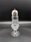 Vtg Waterford Crystal Lismore pattern Sugar Shaker and Lid 8″H x 3 1/2" diameter