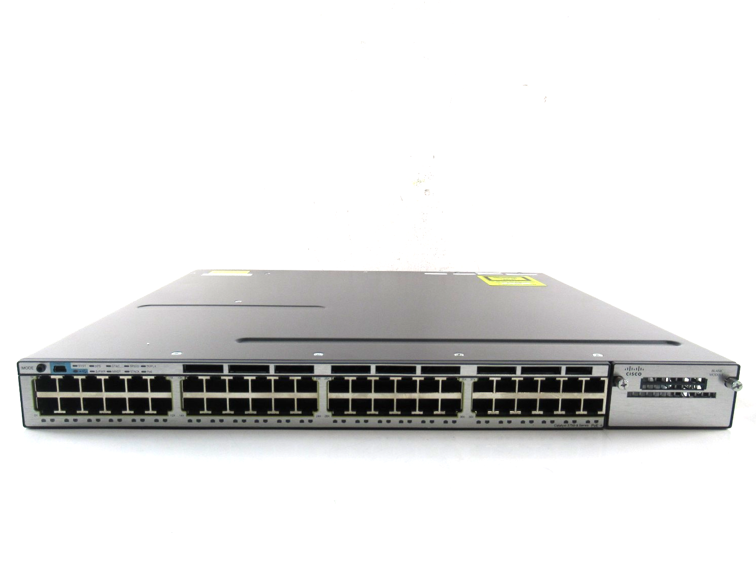 Cisco Catalyst 3750-X 48-port Gigabit PoE+ Switch - WS-C3750X-48PF-L V04