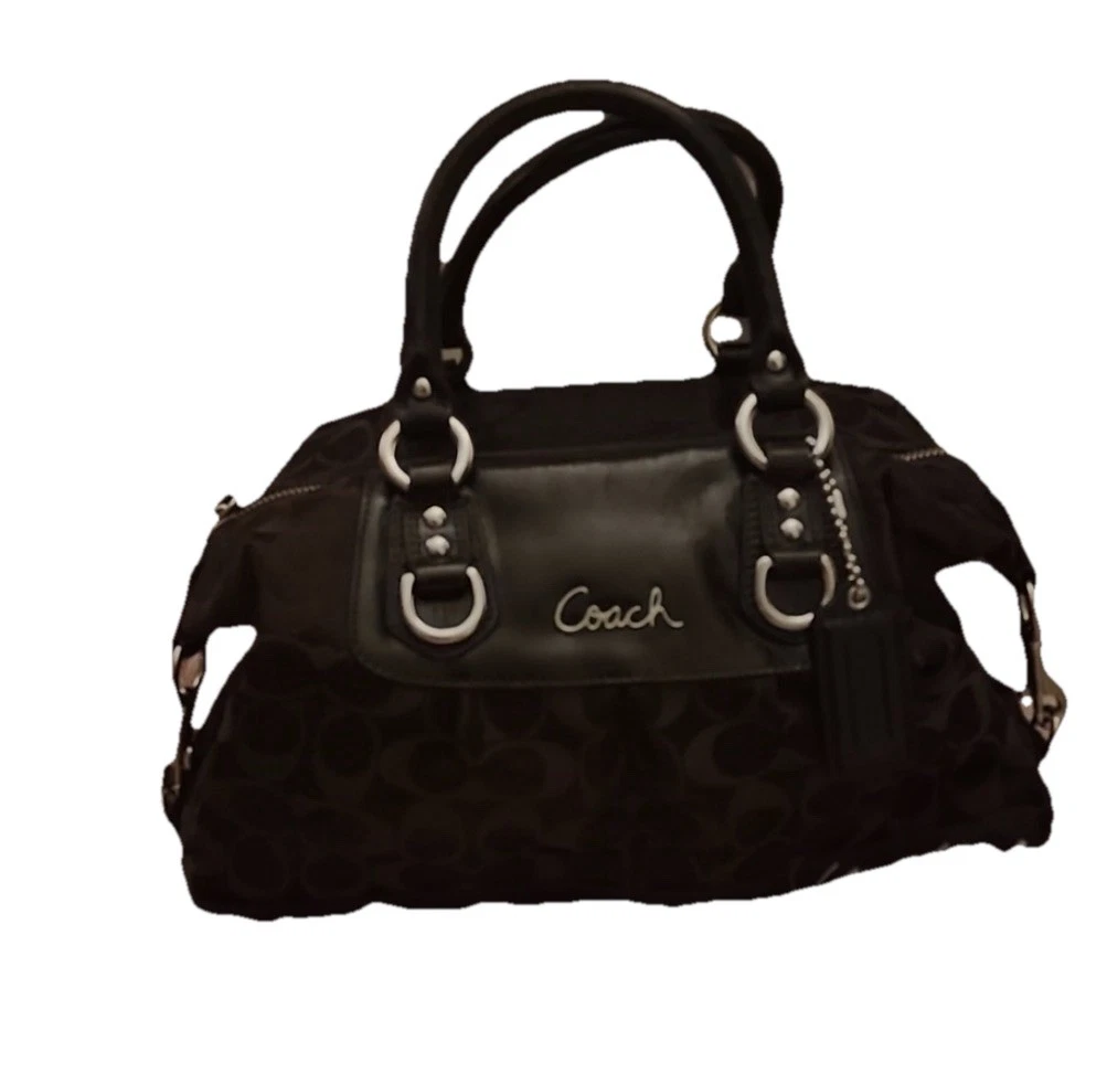 Y2K COACH Ashley Satchel 2way Bag BLACK 【公式通販】