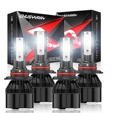 LED Headlight High Low Beam Bulbs For Chevy K1500 Silverado Cab Pickup 1990-1998