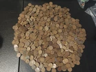 Estate Sale Unsearched- Over 800 Lincoln Indian Wheat Pennies Lot - Almost 6lbs