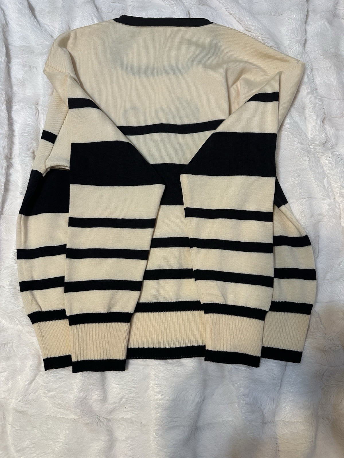 Escada patterned crew-neck sweater with nautical … - image 6