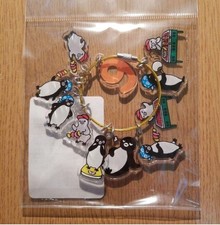 Suica Penguin 9-Piece Acrylic Keychain - BBQ  