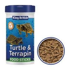 King British Turtle & Terrapin Food Sticks 90g Aquarium Reptile Feeding Feed