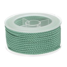 Nylon Thread Twine Beading Cord 2mm Braided String 11M/36 Feet, Pale Green