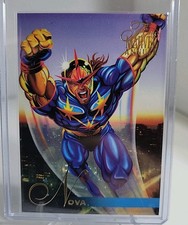 1995 Flair Marvel Annual Nova #144 Nova Centurion Prime Richard Rider