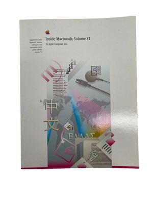 Inside Macintosh Volume VI by Apple Computer, Inc. System 7.0 Reference