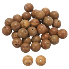 50pcs Wooden Grain Yellow Gemstone Natural Stone Beads 10mm Round Loose Bead