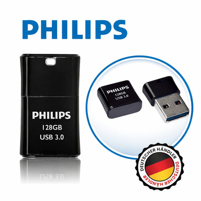 Philips USB Stick 3.0 Pico 32GB 64GB 128GB Memory Speicherstick für Auto PC TV