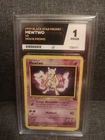 Pokémon TCG Mewtwo #3 Black Star Promo the First Movie 1999 Grade 1