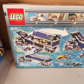 Box Damage but NSIB NIB New LEGO 8635 Agents Mobile Command Center Sealed
