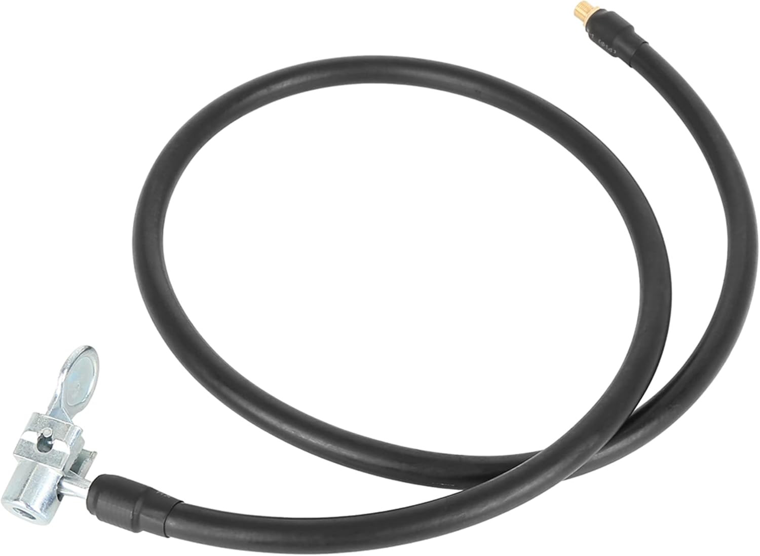 39.37&rdquo; Tire Inflator Hose w/ Locking Air Chuck | 100cm Rubber Pump Extension | C