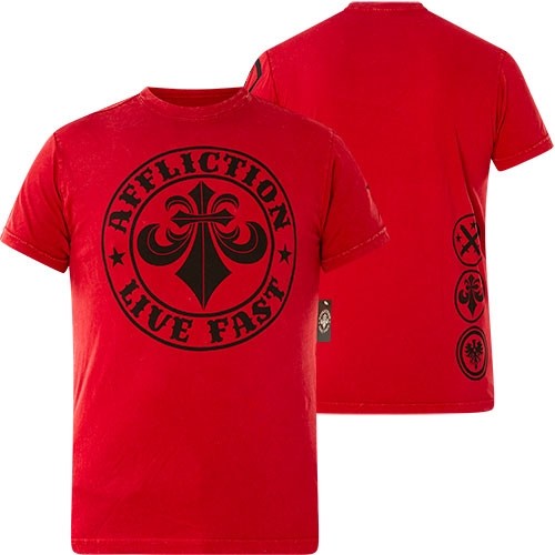 Футболка AFFLICTION Футболки Divio Rot 8790₽