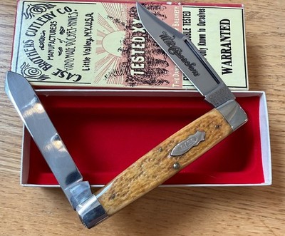 CASE CLASSIC PROTOTYPE MOOSE KNIFE NEVER USED IN BOX #6275 SP N27